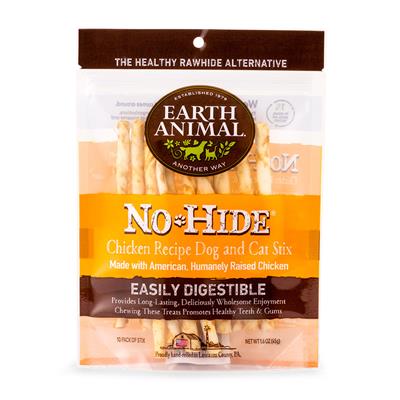 Earth Animal No Hide Dog Treats, 10 Pack